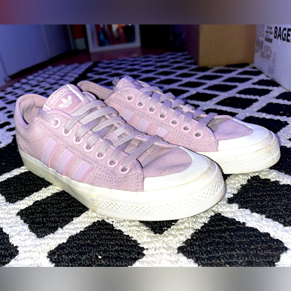 Adidas Nizza Women’s Purple Shoes SZ 9 WOMENS